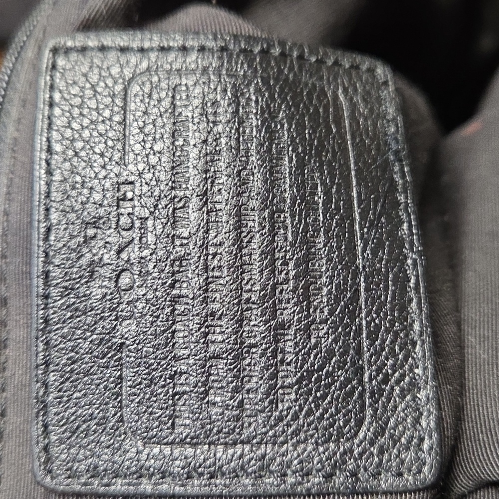 Coach Kelsey Black Pebbled Leather Satchel Vintage - Picture 10 of 11